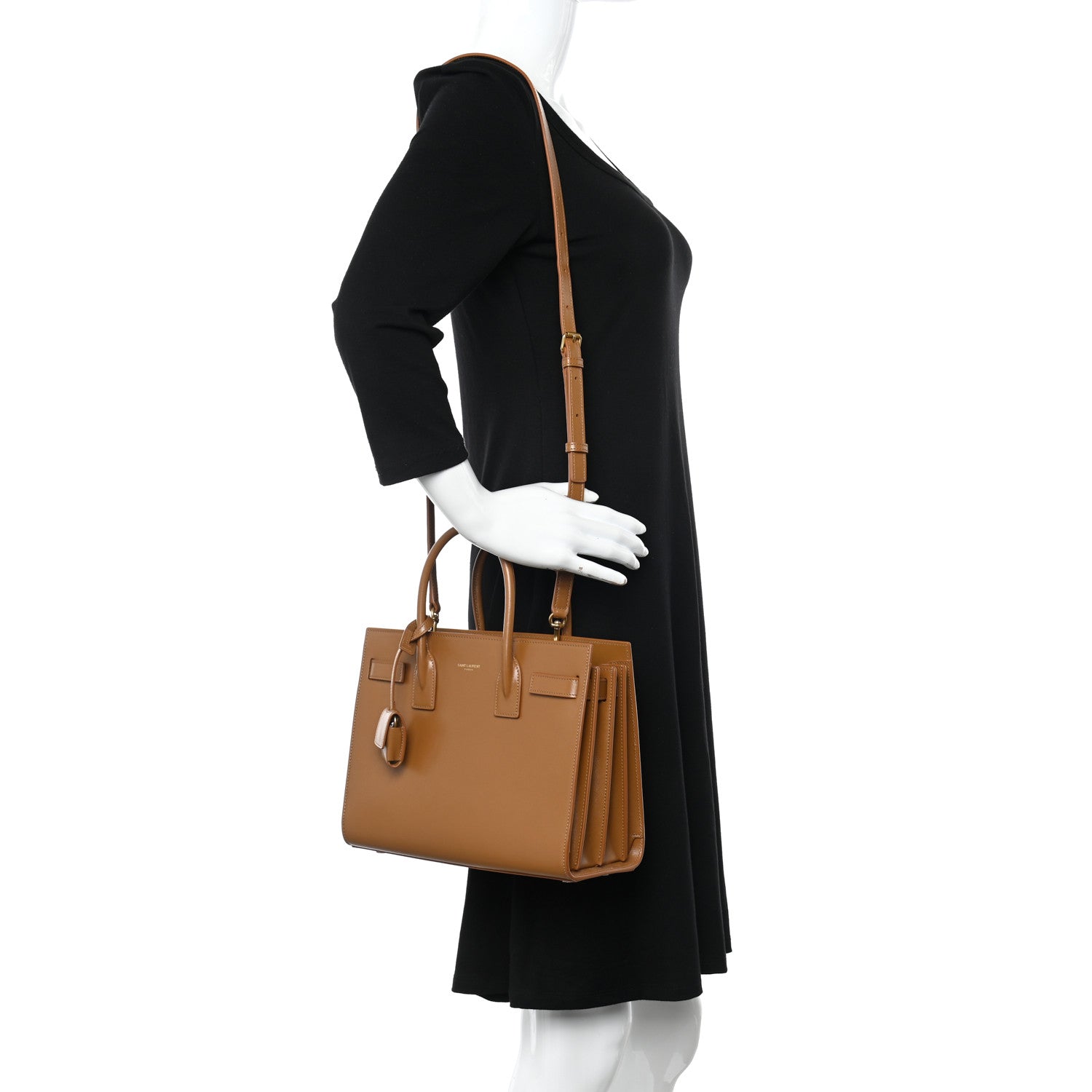 Saint Laurent Calfskin Baby Sac De Jour Natural Dark 2 of 11