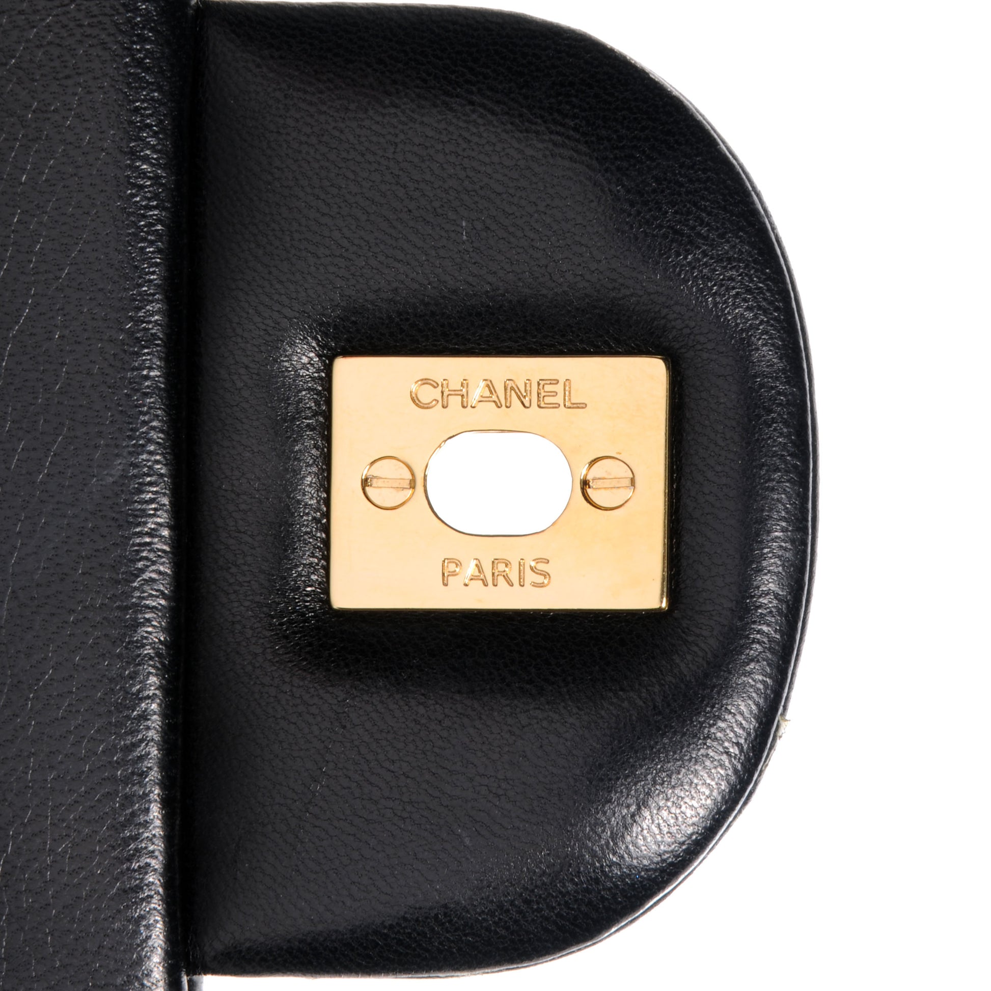 Chanel Lambskin Quilted Maxi Double Flap Black 9 of 9