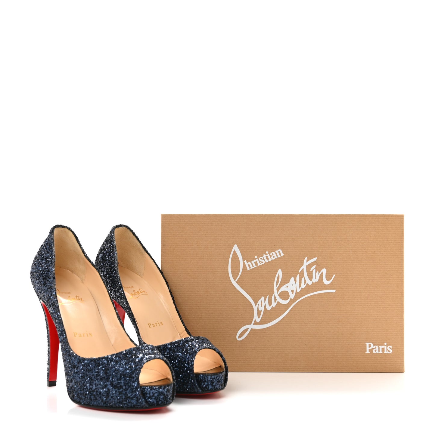 Glitter Very Prive 120 Pumps 37 Bleu Marine