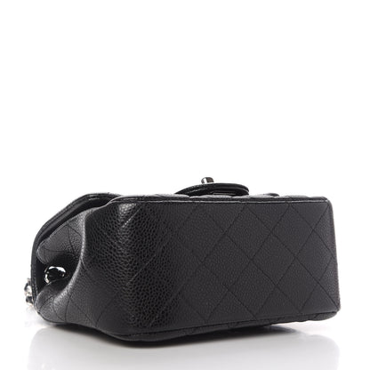 Chanel Caviar Quilted Mini Square Flap Black 4 of 11