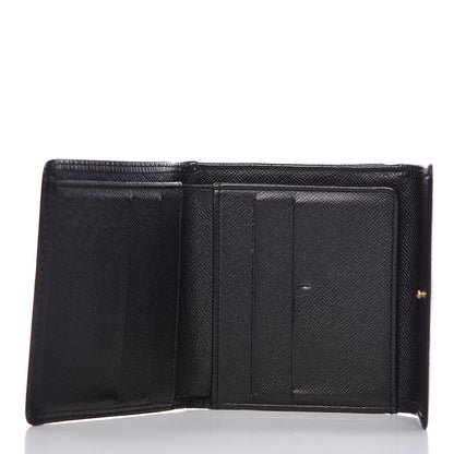Louis Vuitton Epi Elise Wallet Black 5 of 12