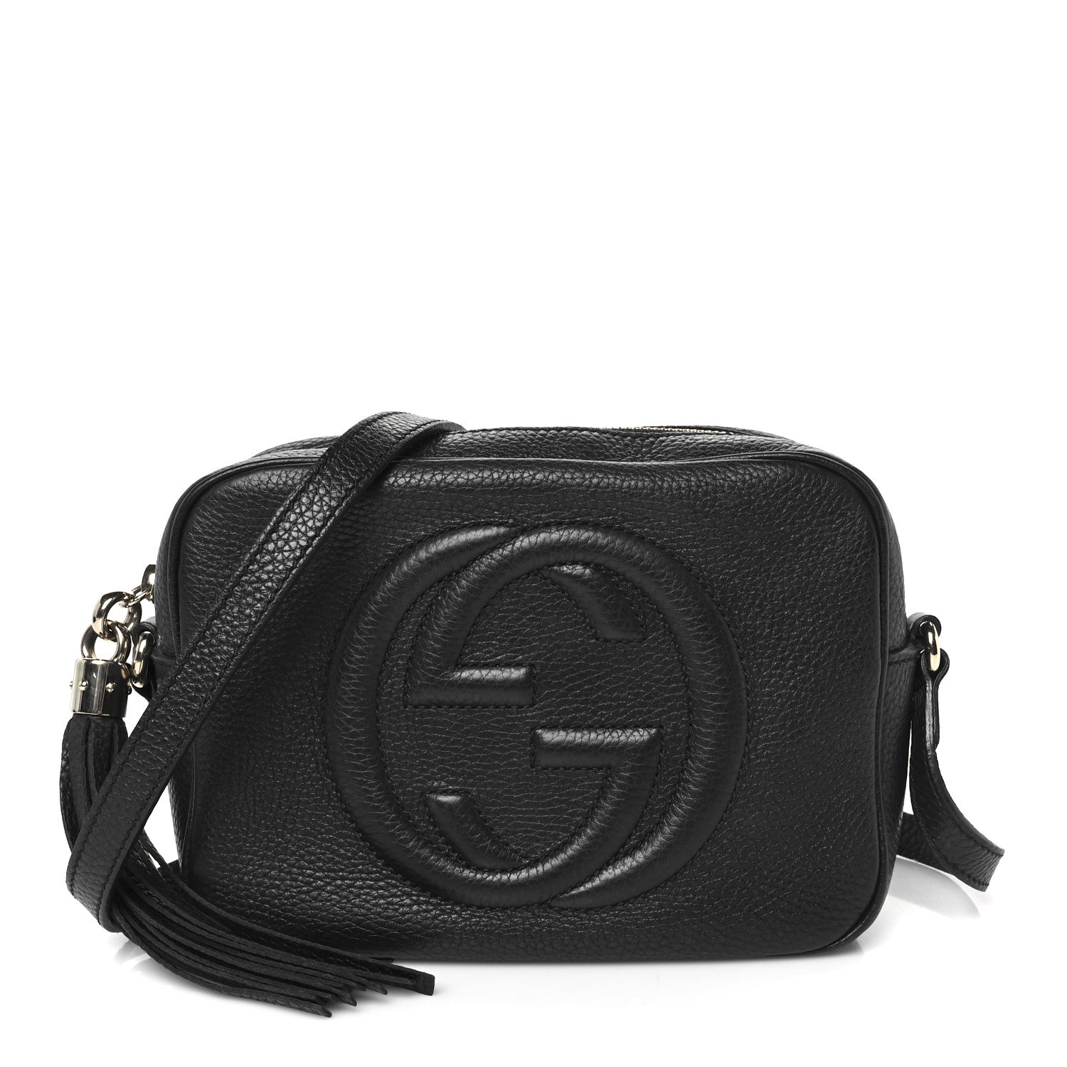Gucci Pebbled Calfskin Small Soho Disco Bag Black 1 of 13