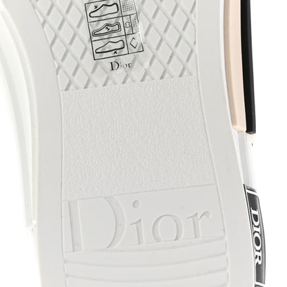 Christian Dior Tapestry Oblique Mens B23 Slip On Sneakers 42 Olive 6 of 10