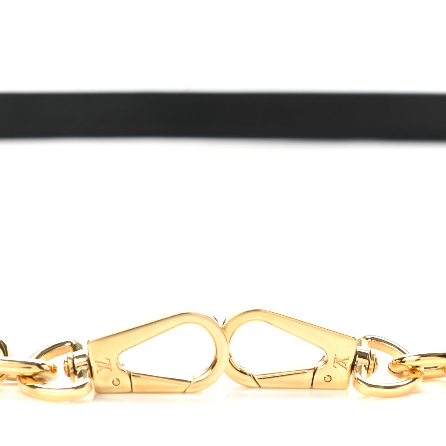 Calfskin Speedy Bandouliere 20 Shoulder Strap Black