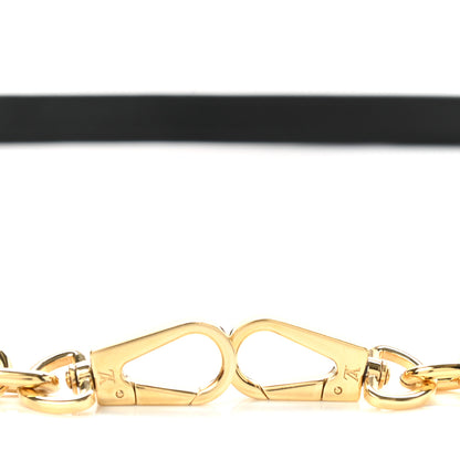 Louis Vuitton Calfskin Speedy Bandouliere 20 Shoulder Strap Black 3 of 4
