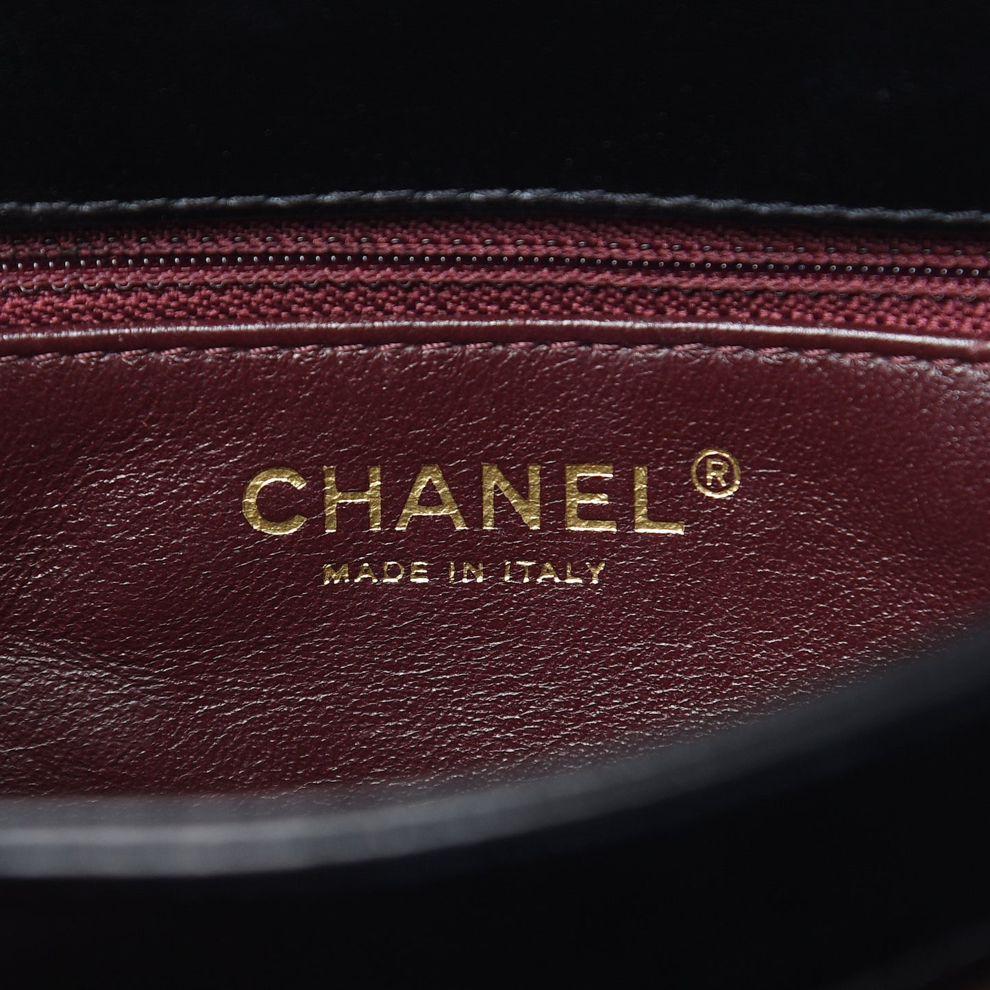 Lambskin Quilted Medium Trendy CC Flap Black