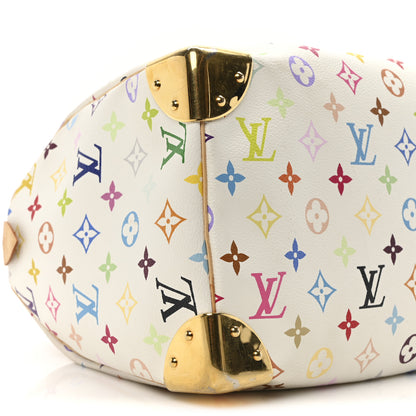 Louis Vuitton Monogram Multicolor Speedy 30 White 8 of 9