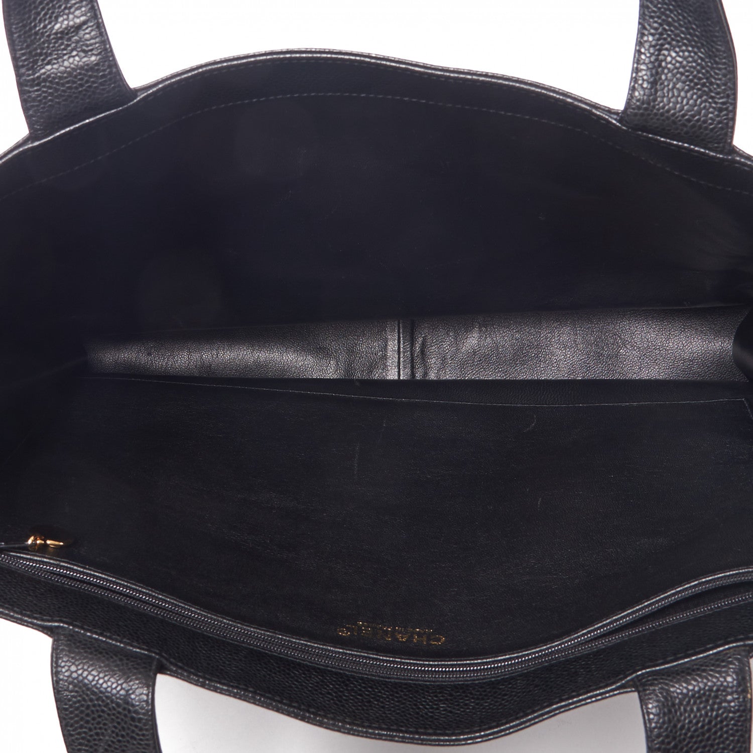 Chanel Caviar CC Tote Black 4 of 9