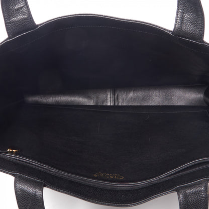 Chanel Caviar CC Tote Black 4 of 9