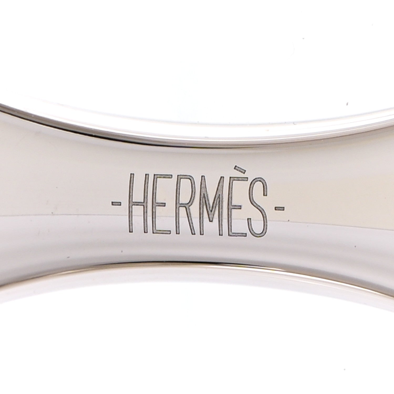 Hermes Palladium Chaine D'Ancre Scarf Ring 3 of 3