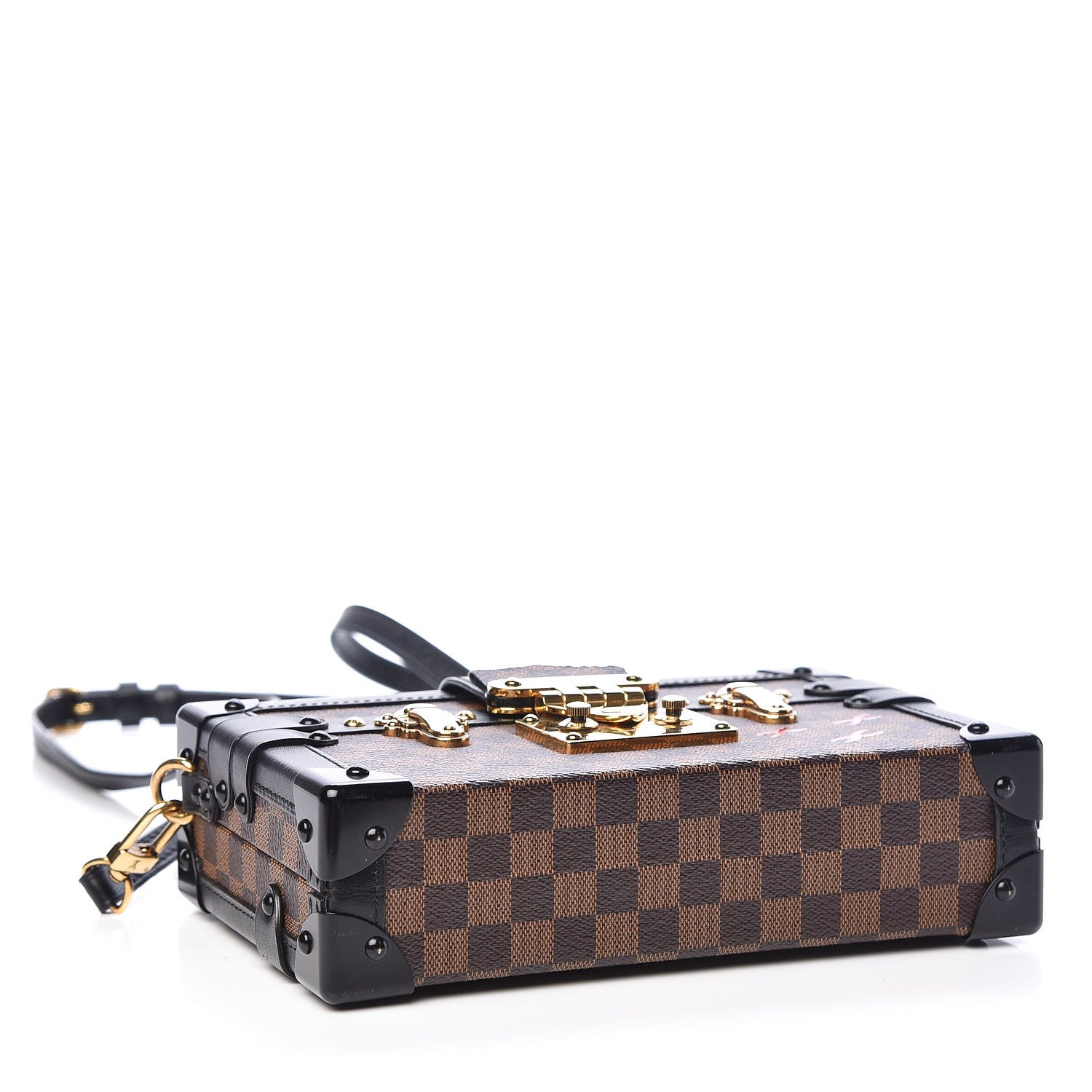 Louis Vuitton Damier Ebene Petite Malle Black 4 of 12