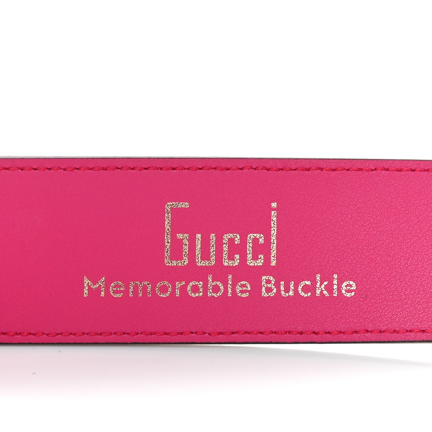 Gucci Calfskin Floral Heron G Cube Memorable Buckle 40mm Belt 75 30 Pink Green Multicolor 3 of 5
