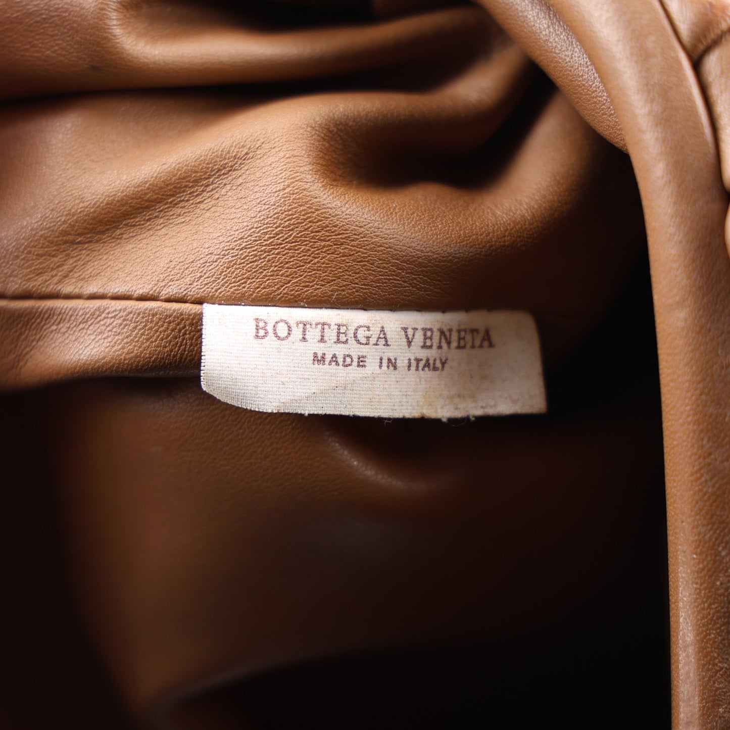 Butter Calfskin The Mini Pouch Camel