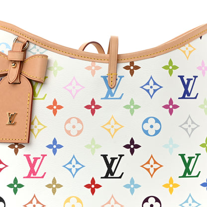 Louis Vuitton LV X TM Monogram Multicolor CarryAll PM White 9 of 11