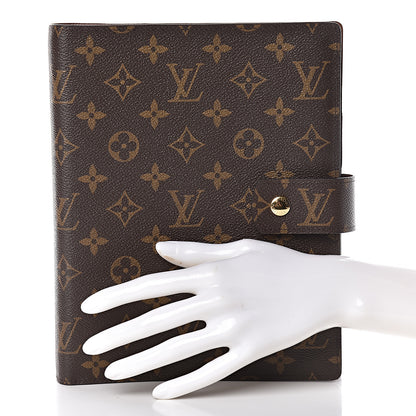 Louis Vuitton Monogram Large Ring Agenda Cover 2 of 9