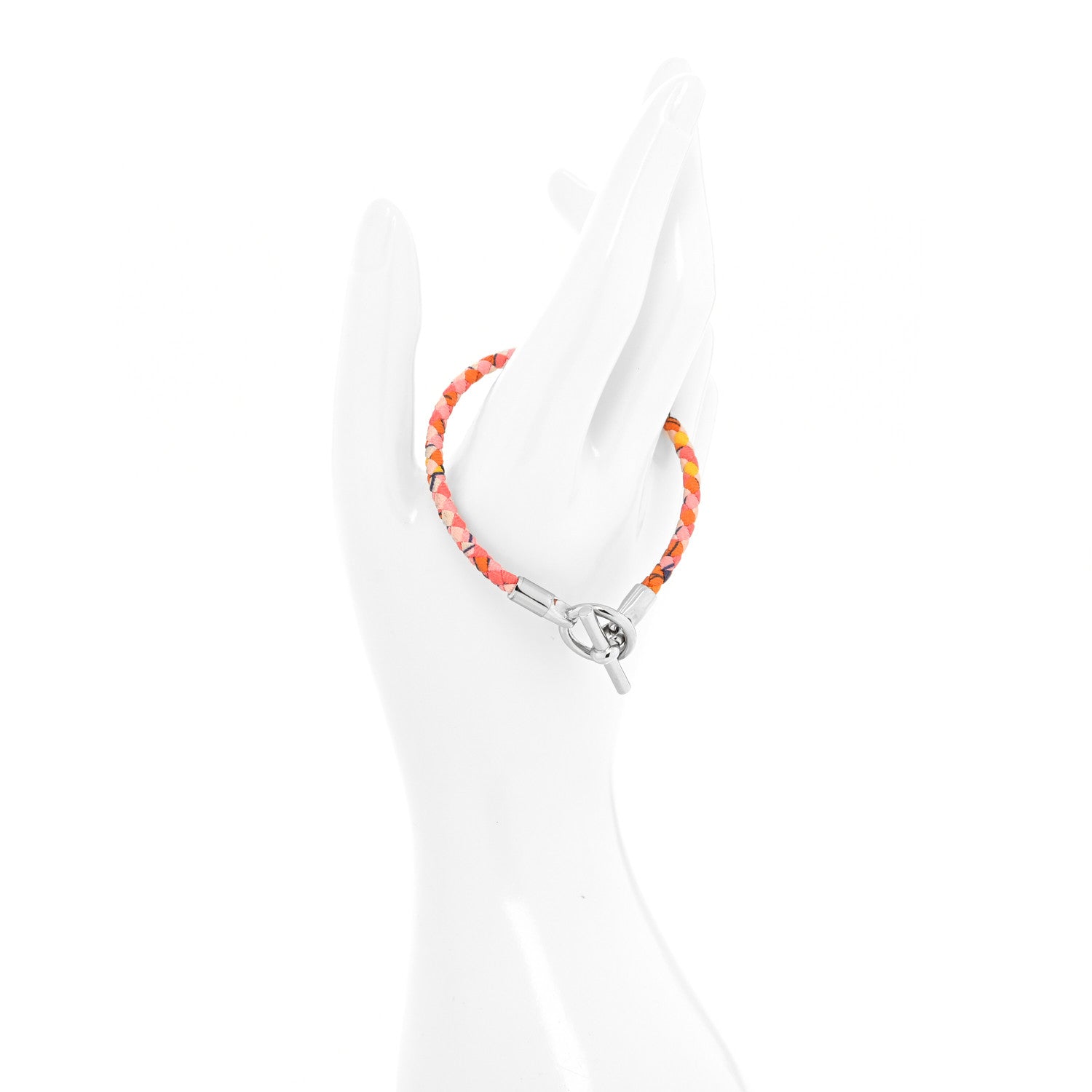Hermes Silk Glenan Bracelet T2 Tropical 2 of 5