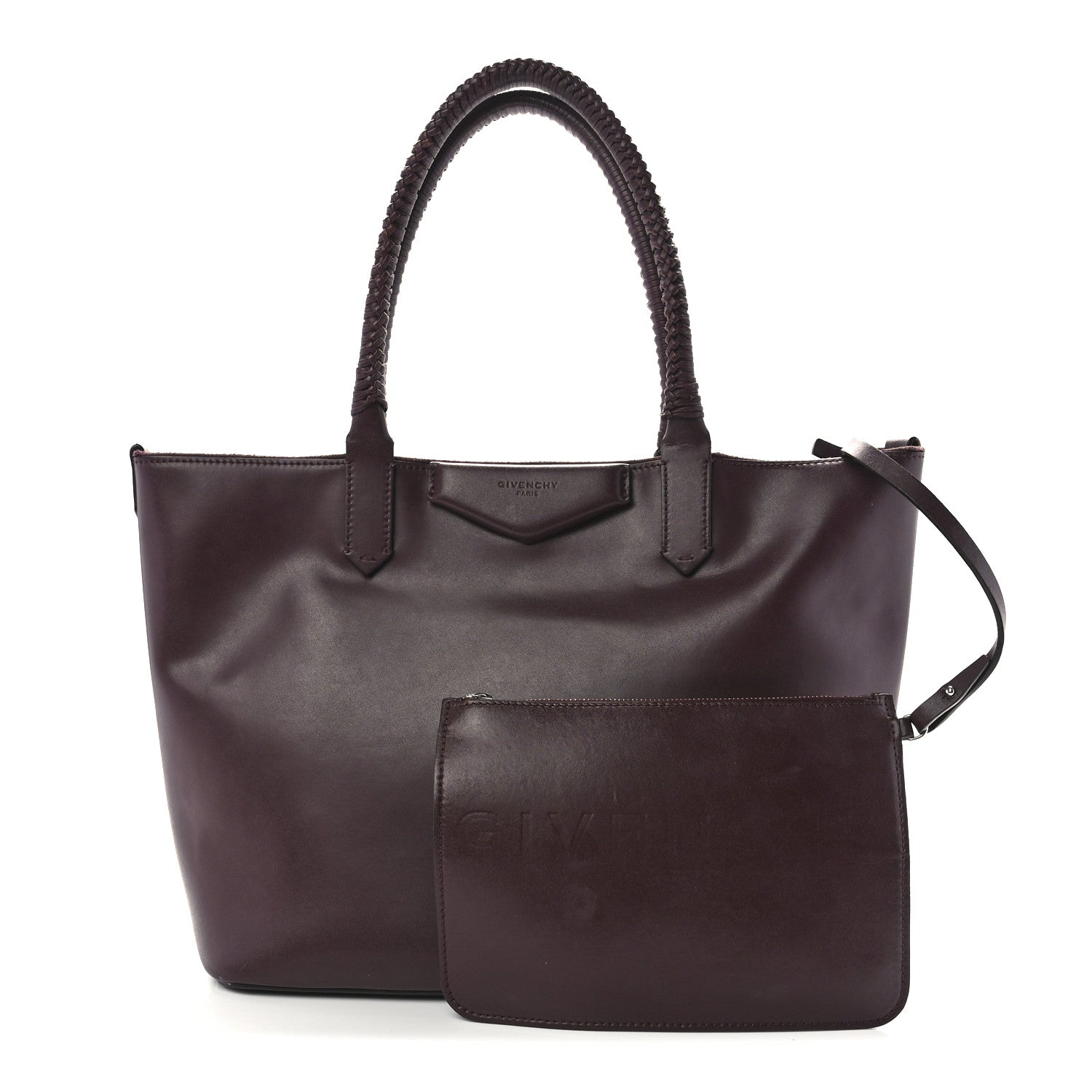 Givenchy Calfskin Large Whipstitch Antigona Tote Oxblood 1 of 15