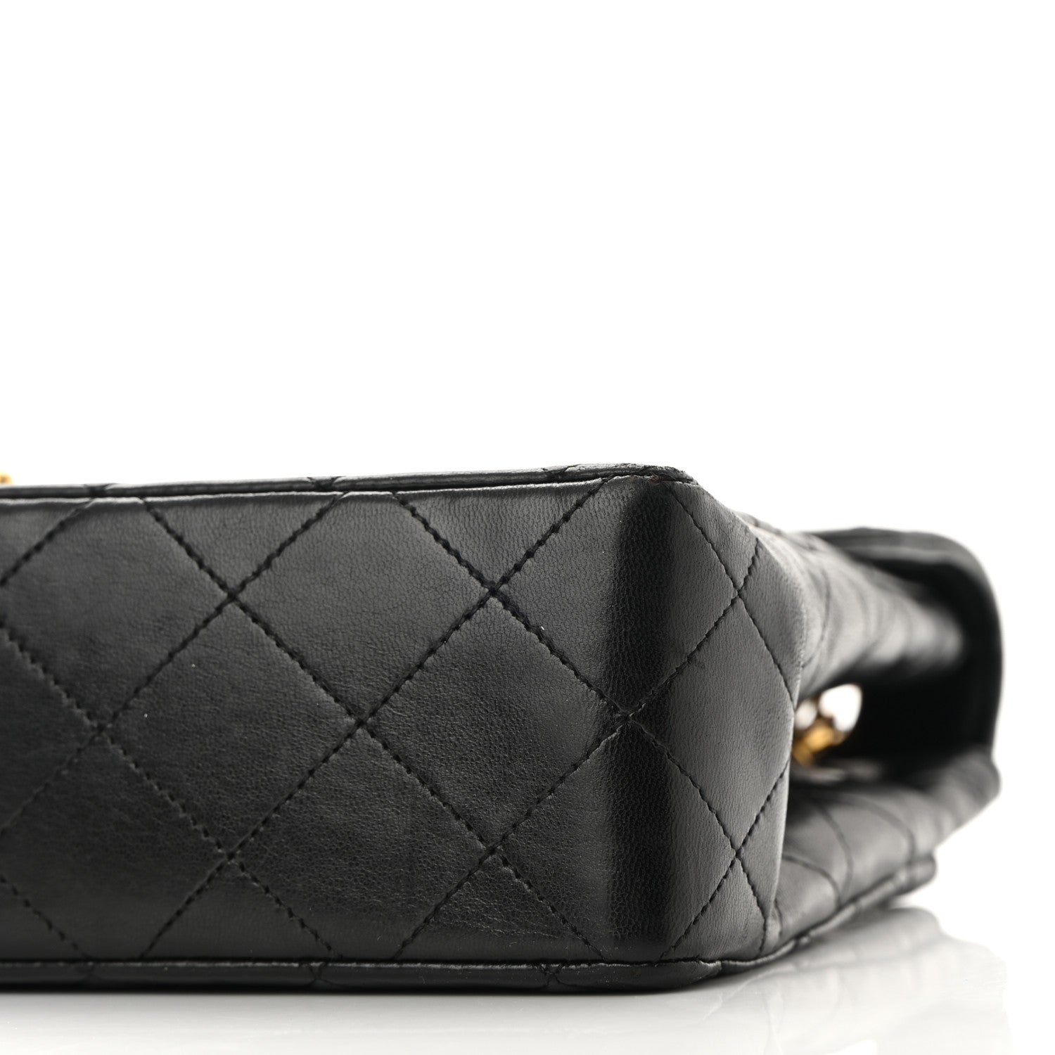 Chanel Lambskin Quilted Single Flap Black 11 of 11