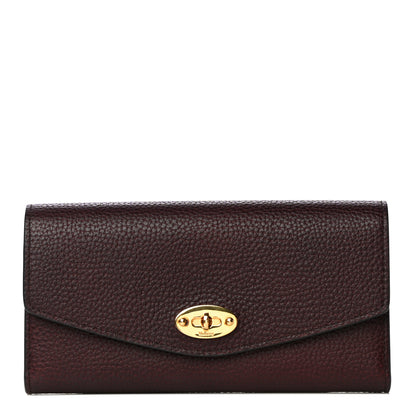 Mulberry Classic Grain Darley Wallet Oxblood 1 of 10