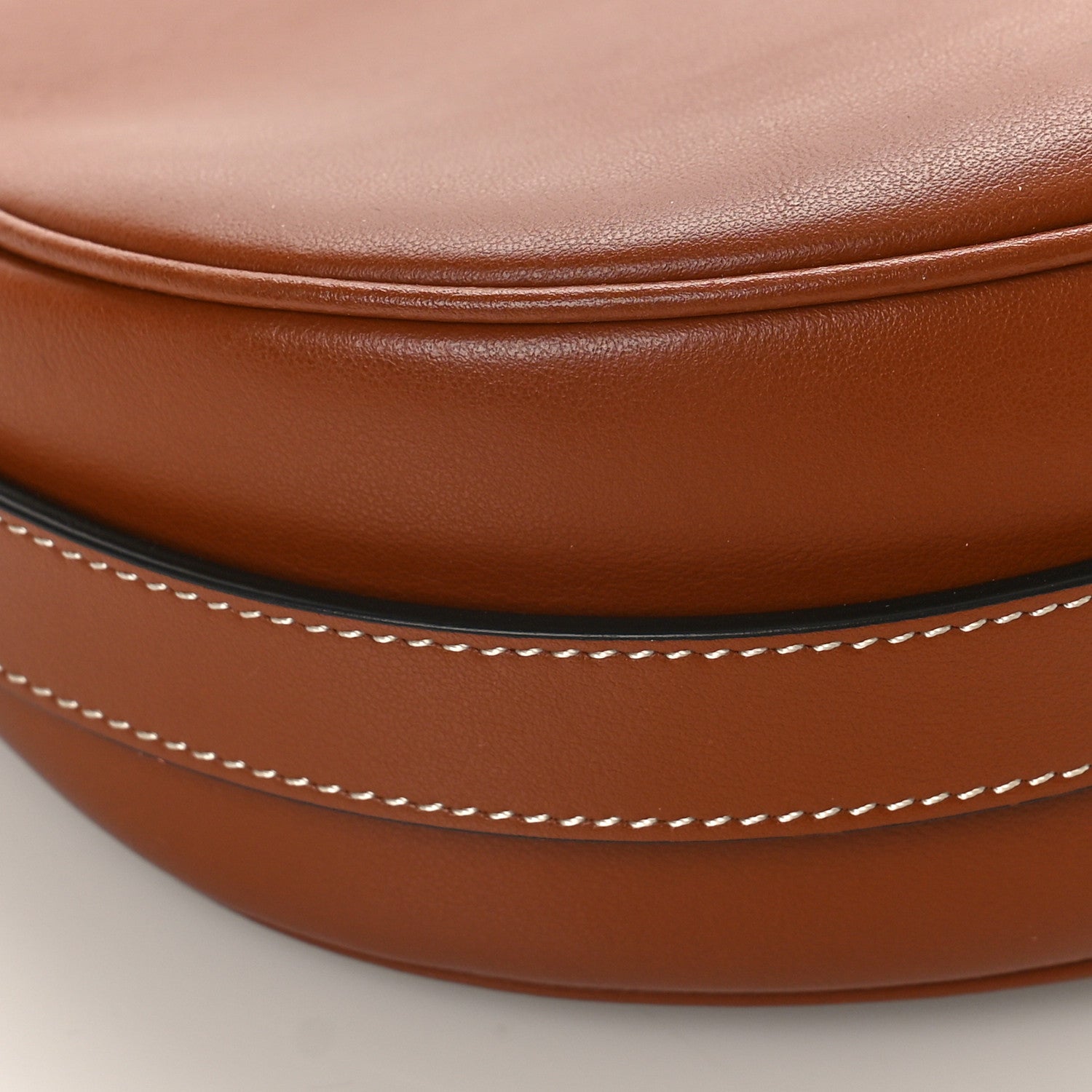 Celine Smooth Calfskin Medium Strap Ava Shoulder Bag Tan 6 of 7