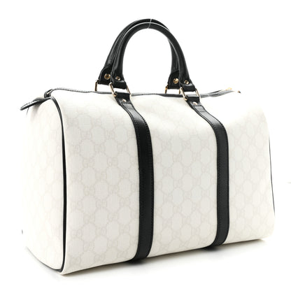 Gucci GG Plus Monogram Medium Joy Boston White Black 3 of 10