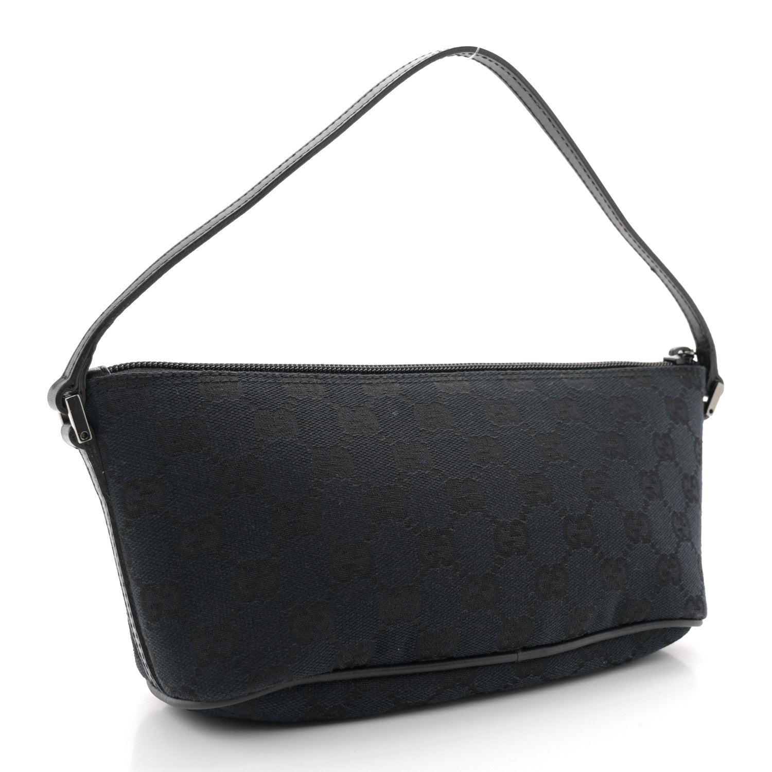Gucci Monogram Boat Pochette Black 3 of 11