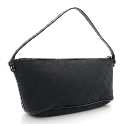 Gucci Monogram Boat Pochette Black 3 of 11