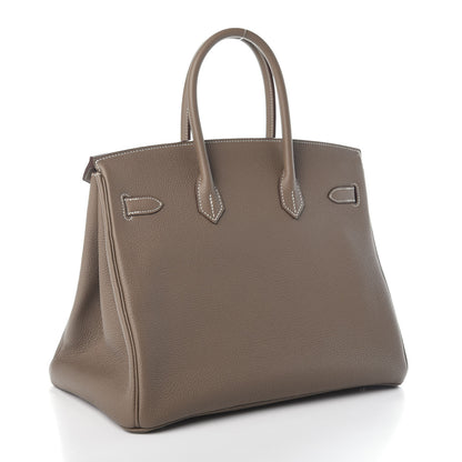 Hermes Togo Birkin 35 Etoupe 3 of 10