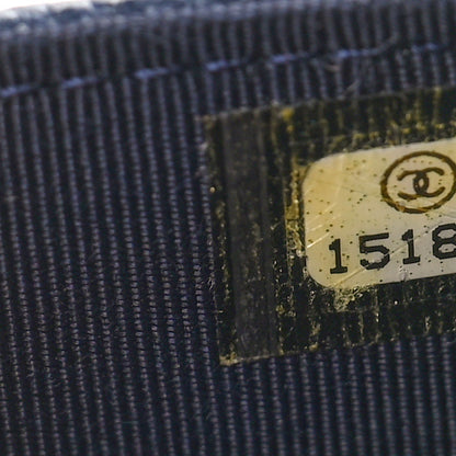 Chanel Caviar Quilted Wallet on Chain WOC Navy 7 of 11