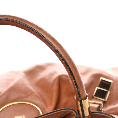 Chloe Deerskin Tote Brown 16 of 22