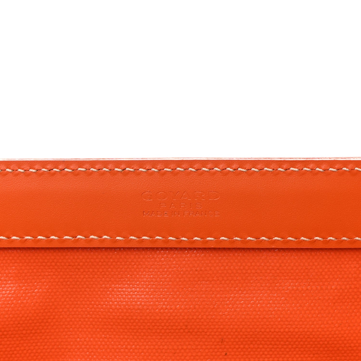 Goyard Goyardine Bellechasse PM Orange 6 of 10