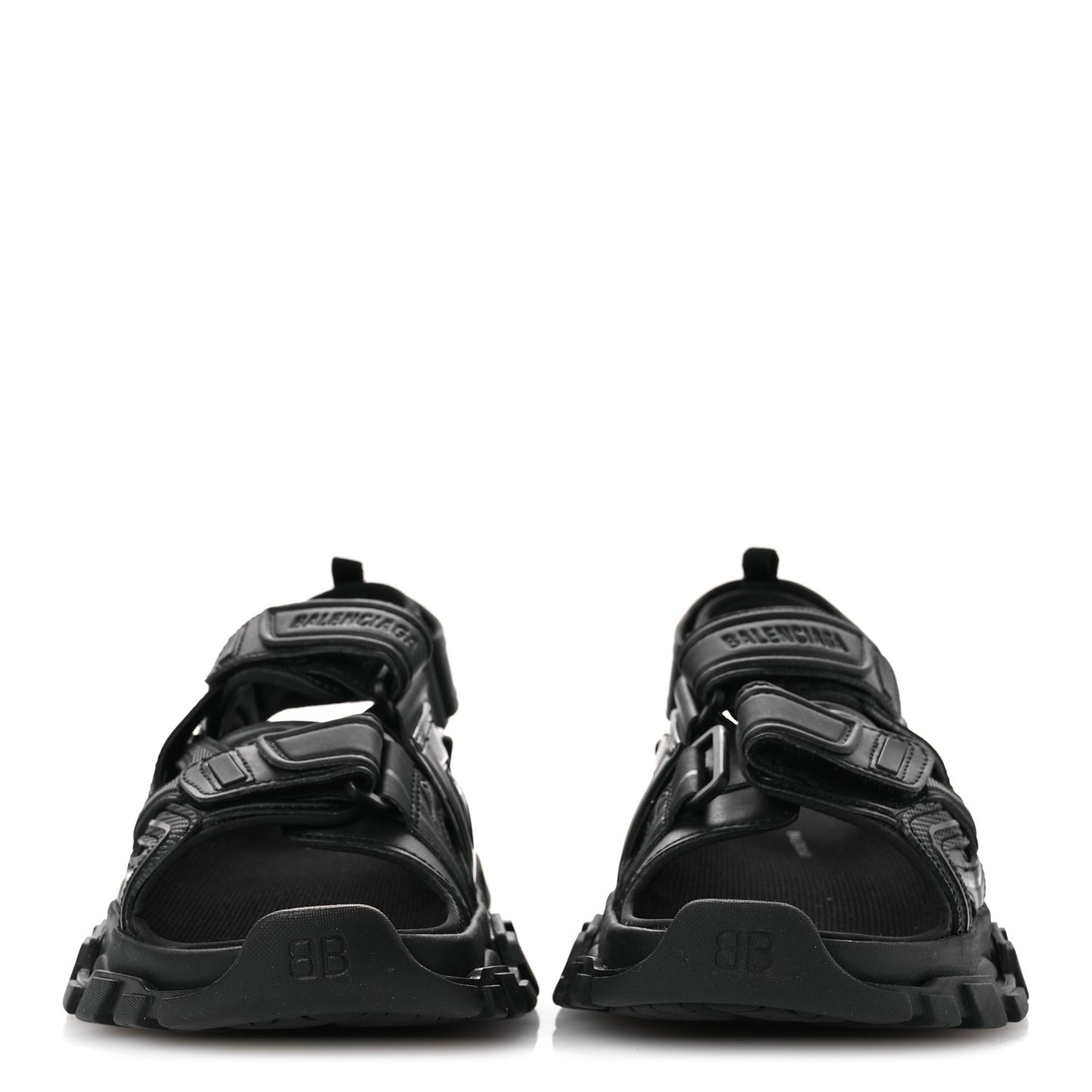 Neoprene Rubber Womens Track Sandals 37 Black