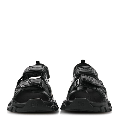 Balenciaga Neoprene Rubber Womens Track Sandals 37 Black 3 of 10