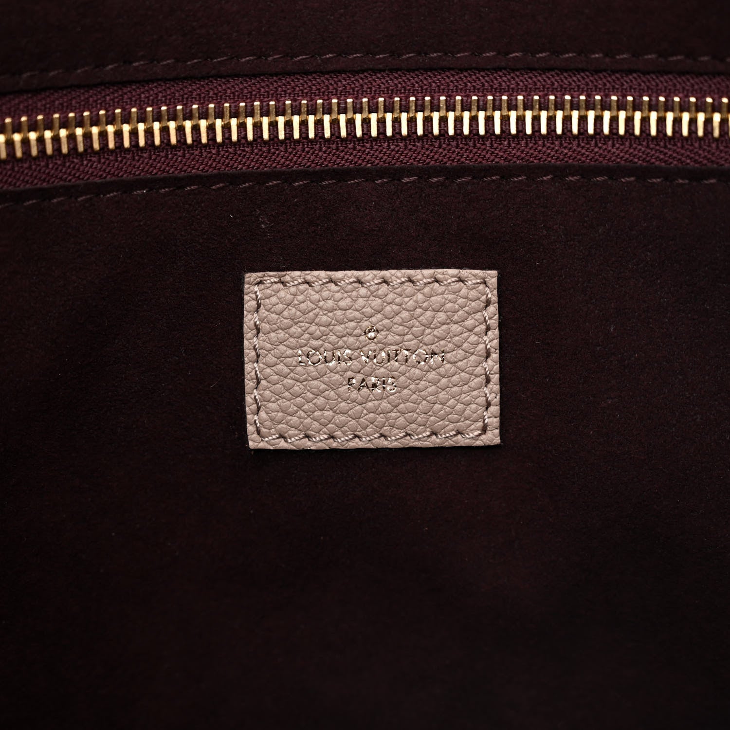 Louis Vuitton Empreinte Monogram Giant Neverfull MM Tourterelle 7 of 12