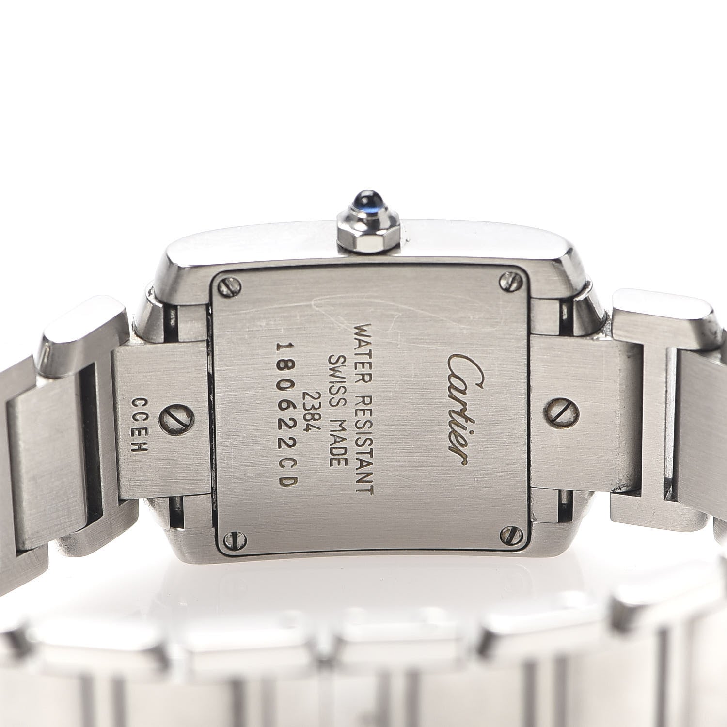 Cartier Stainless Steel 20mm Tank Francaise Quartz Watch 4 of 6