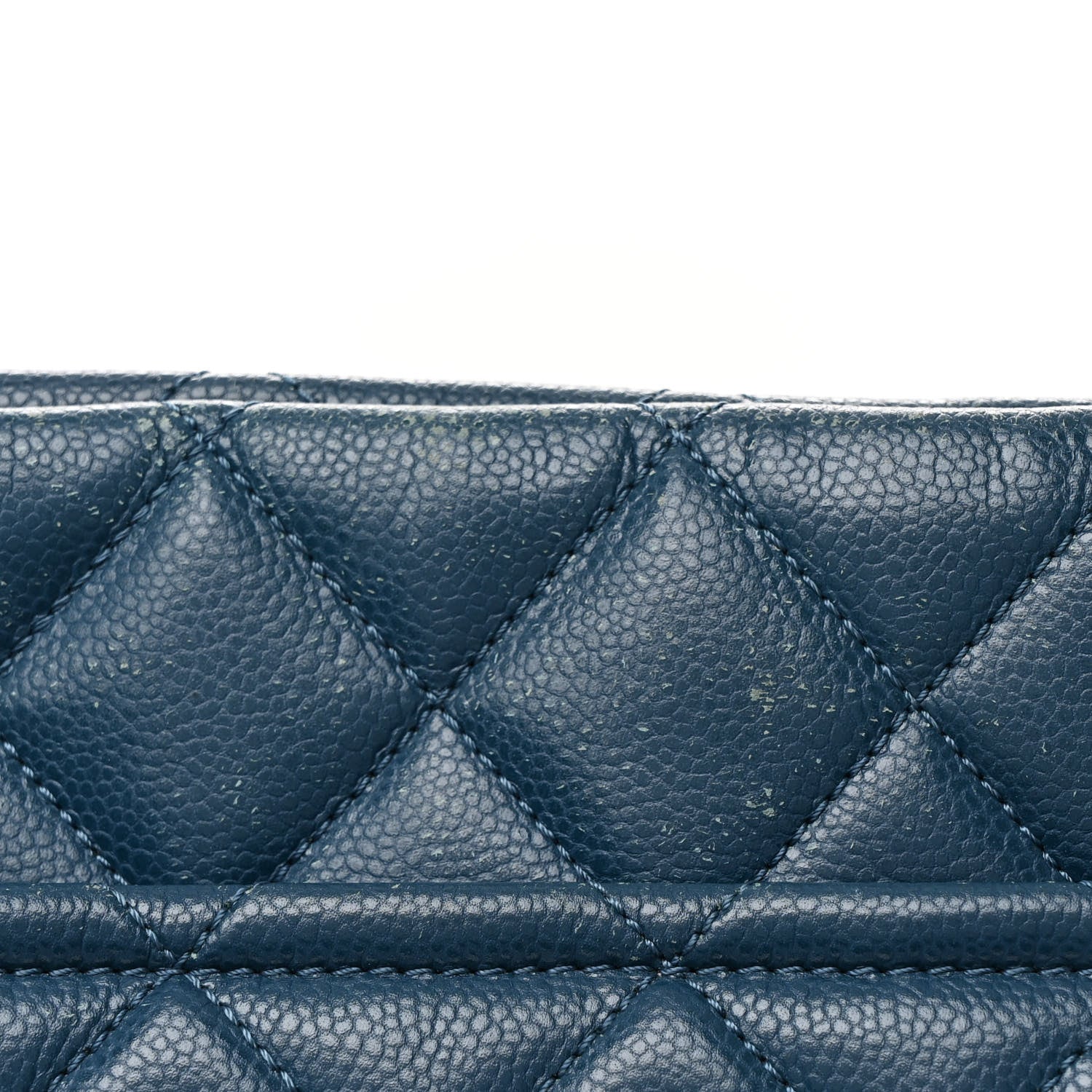 Chanel Caviar Quilted Timeless CC Soft Tote Blue 8 of 13