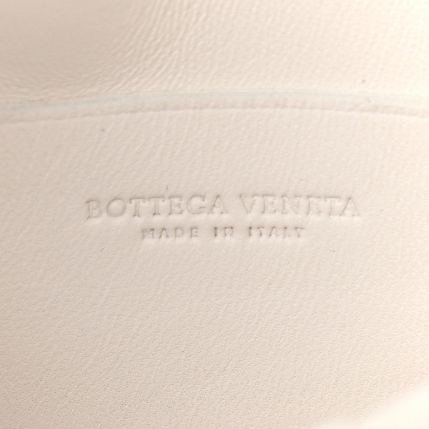 Bottega Veneta Lambskin Maxi Intrecciato Extra Mini Cassette Crossbody Bag White 6 of 9