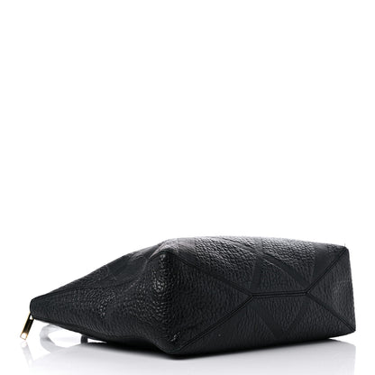 Burberry Heritage Grain Check Embossed Medium Dewsbury Tote Black 4 of 19