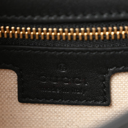 Gucci Roxy Calfskin Medium Blondie Top Handle Bag Black 6 of 10