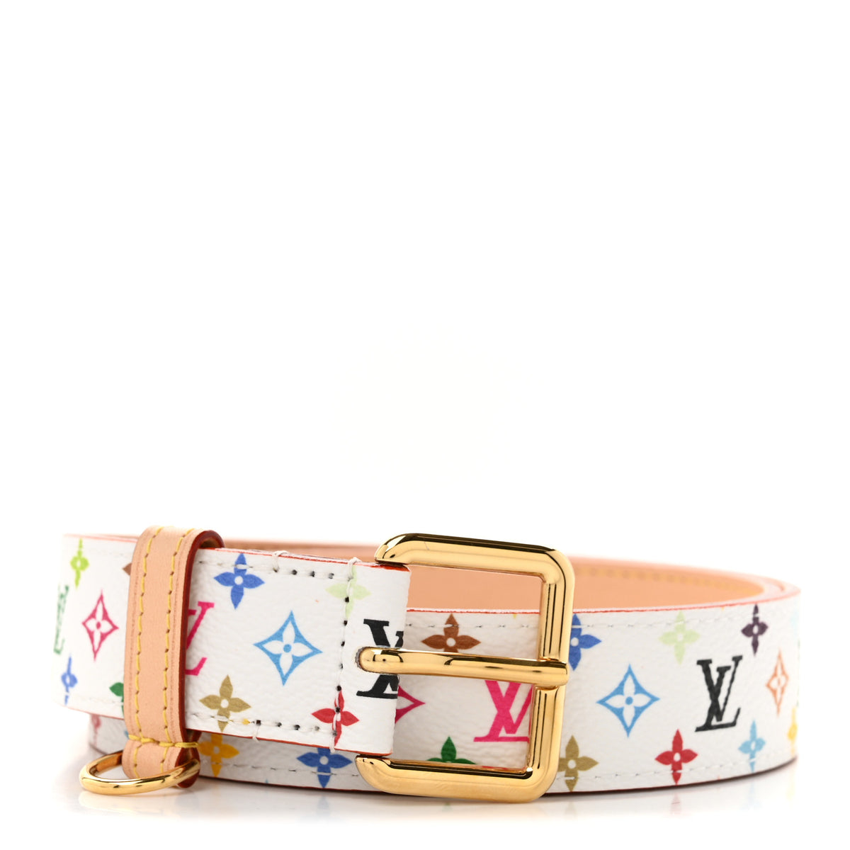 LV X TM Monogram Multicolor D Ring 80 32 Belt