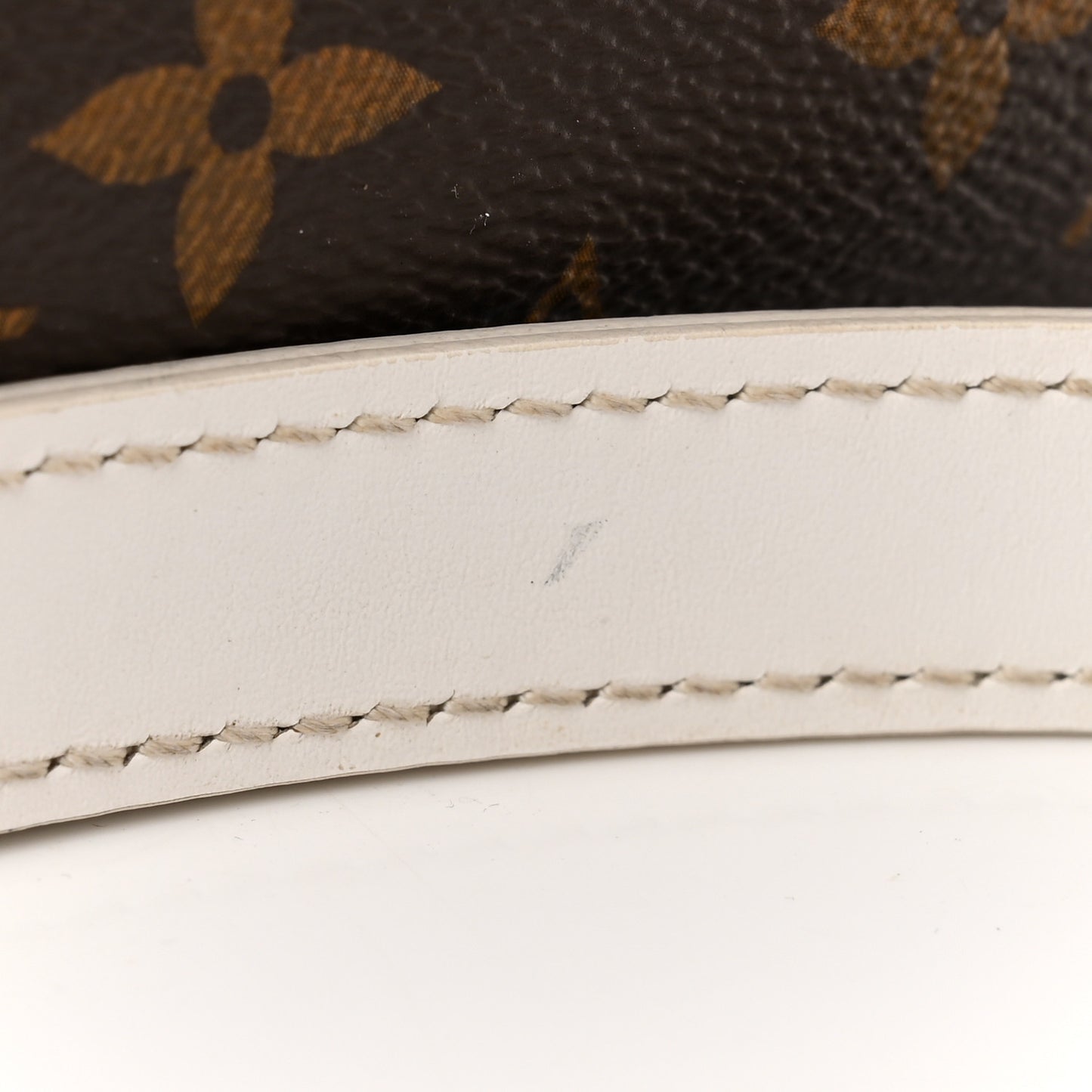 Monogram LV Match Speedy Bandouliere 25 White