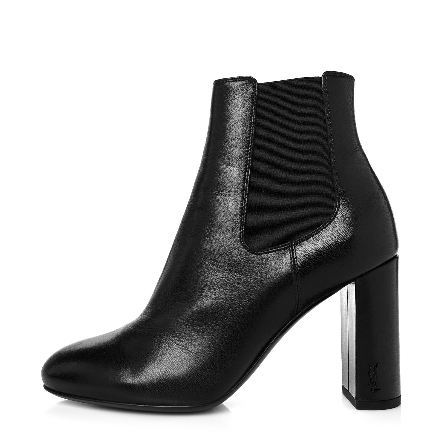 Saint Laurent Nappa Babies Chelsea 90 Ankle Boot 35.5 Black 1 of 7