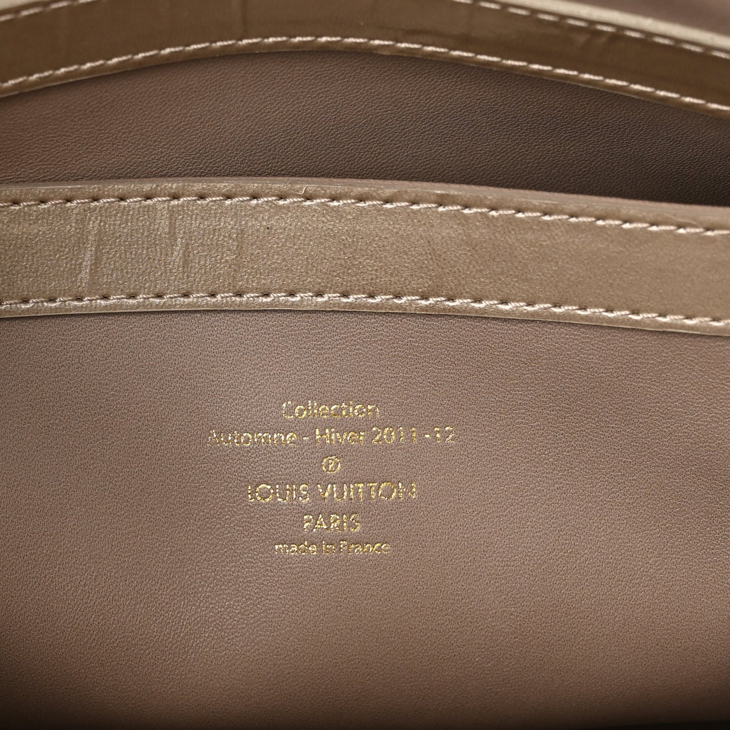 Patent Lambskin Fascination Lockit Gris