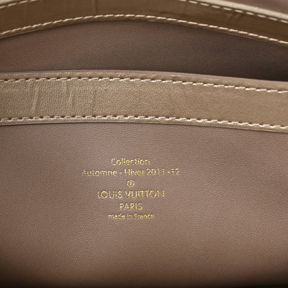 Louis Vuitton Patent Lambskin Fascination Lockit Gris 6 of 12