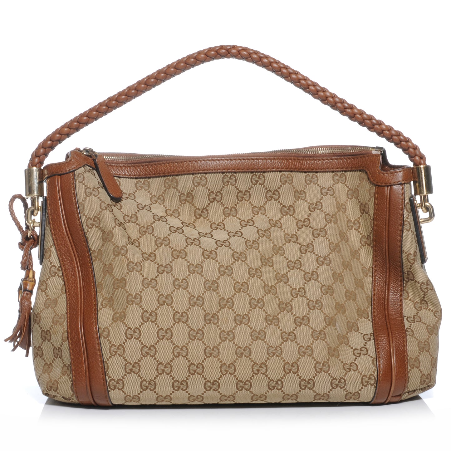 Monogram Cellarius Calfskin Medium Bella Hobo Beige Ebony Cuir