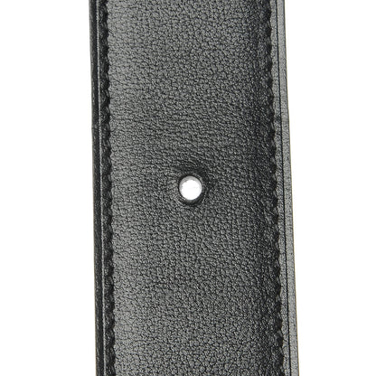 Hermes Box Togo 32mm H Belt 90 Black Gold 8 of 9