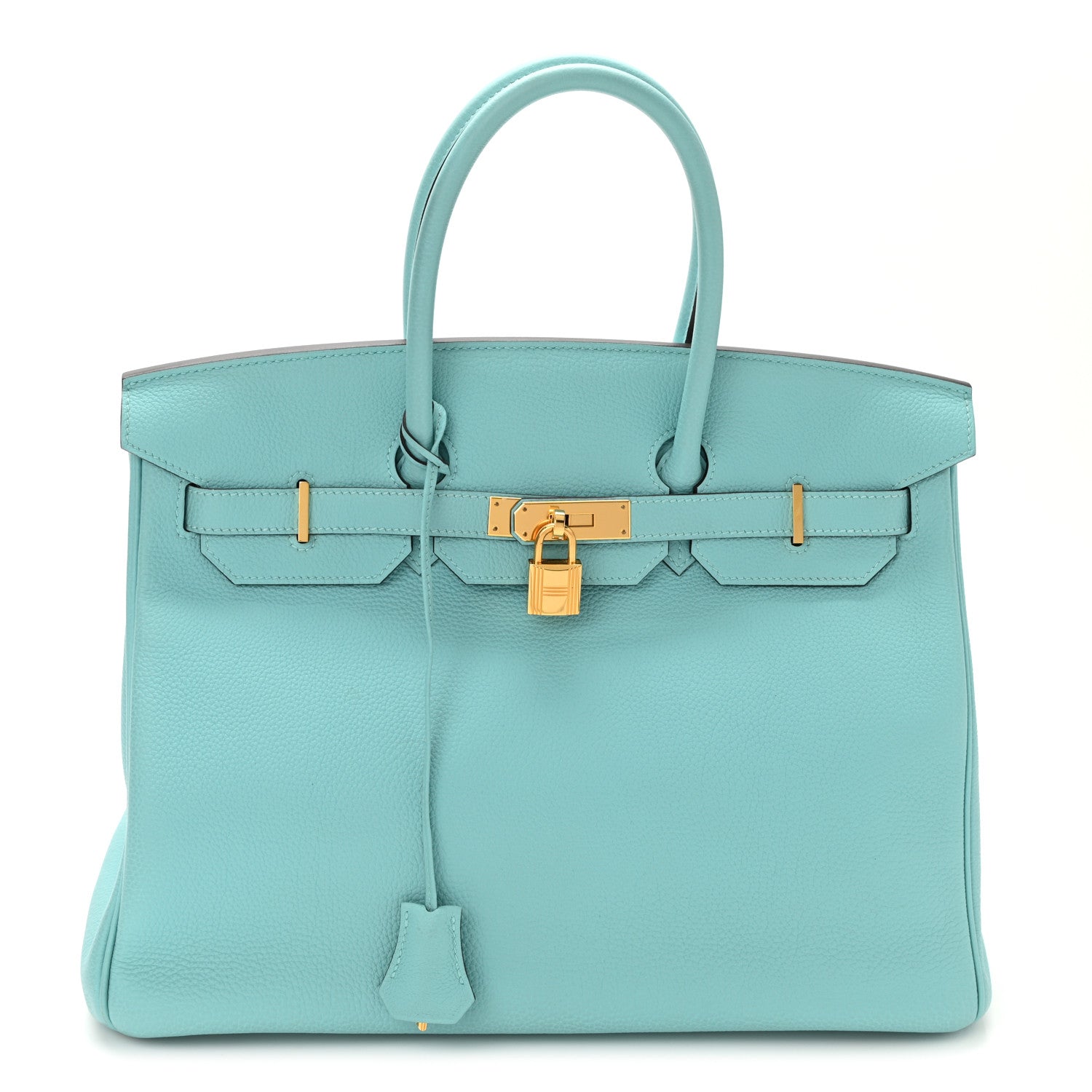Hermes Togo Birkin 35 Bleu Atoll 1 of 13