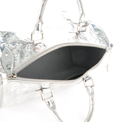 Louis Vuitton Monogram Miroir Speedy 30 Silver 5 of 9