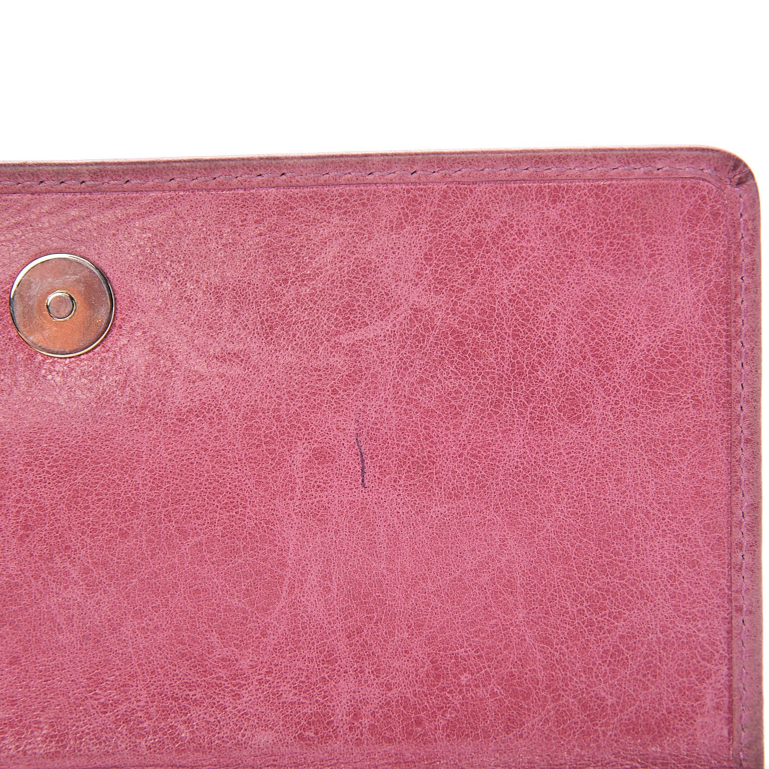 Balenciaga Agneau Giant 12 Gold Hardware Money Wallet Pink 16 of 18