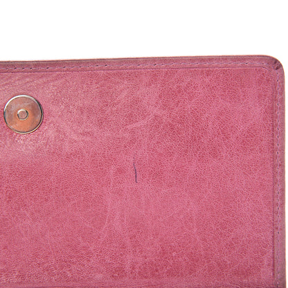 Balenciaga Agneau Giant 12 Gold Hardware Money Wallet Pink 16 of 18
